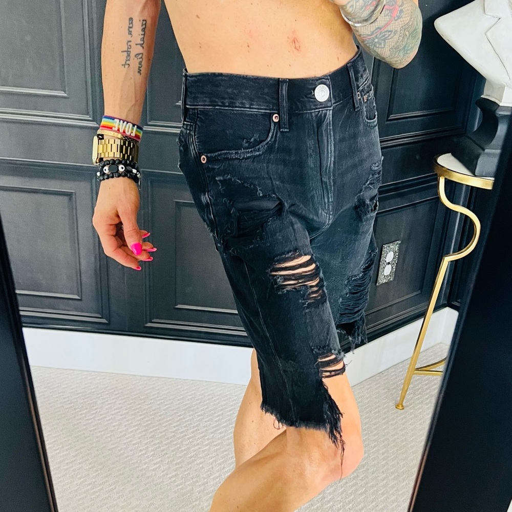 American Eagle boyfriend shorts new size 0
